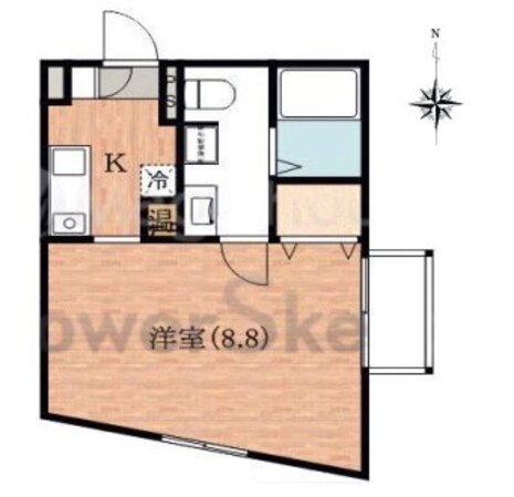 柴原阪大前駅 徒歩4分 3階の物件間取画像